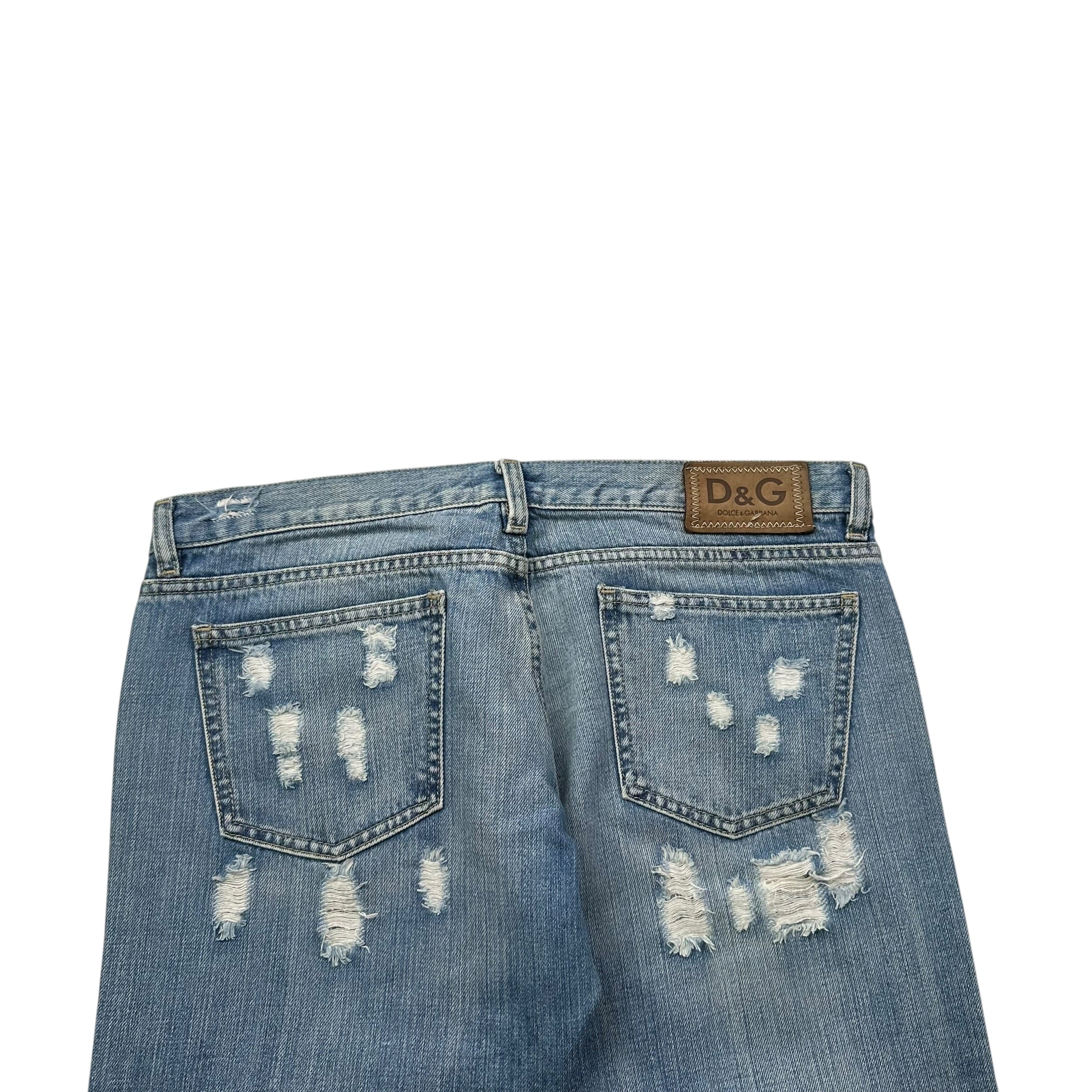 Dolce & Gabbana Big Print Jeans (L)