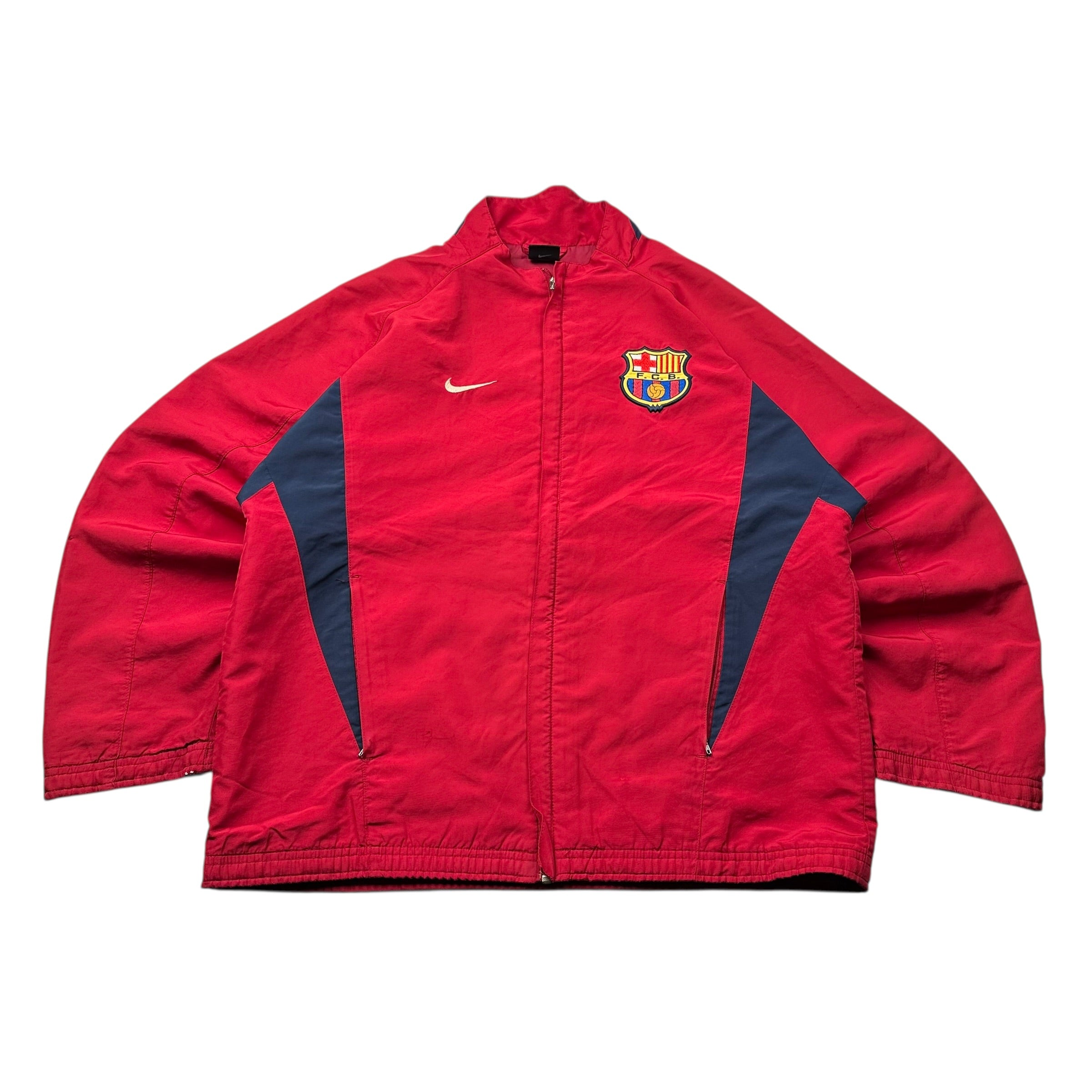 Rare 2000's Nike FC Barcelona Trackjacket (S)