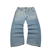 Dolce & Gabbana Big Print Jeans (L)