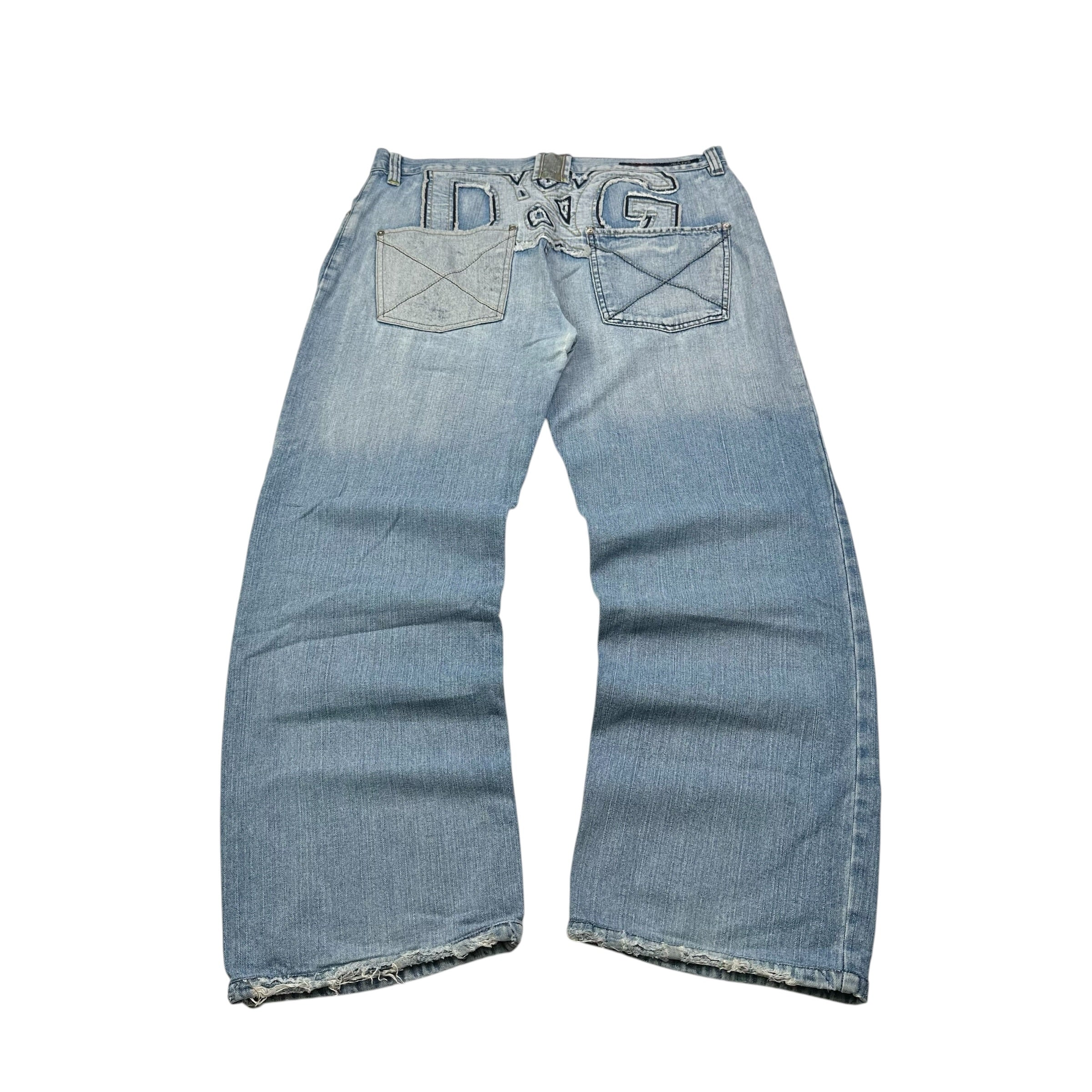 Dolce & Gabbana Big Print Jeans (L)