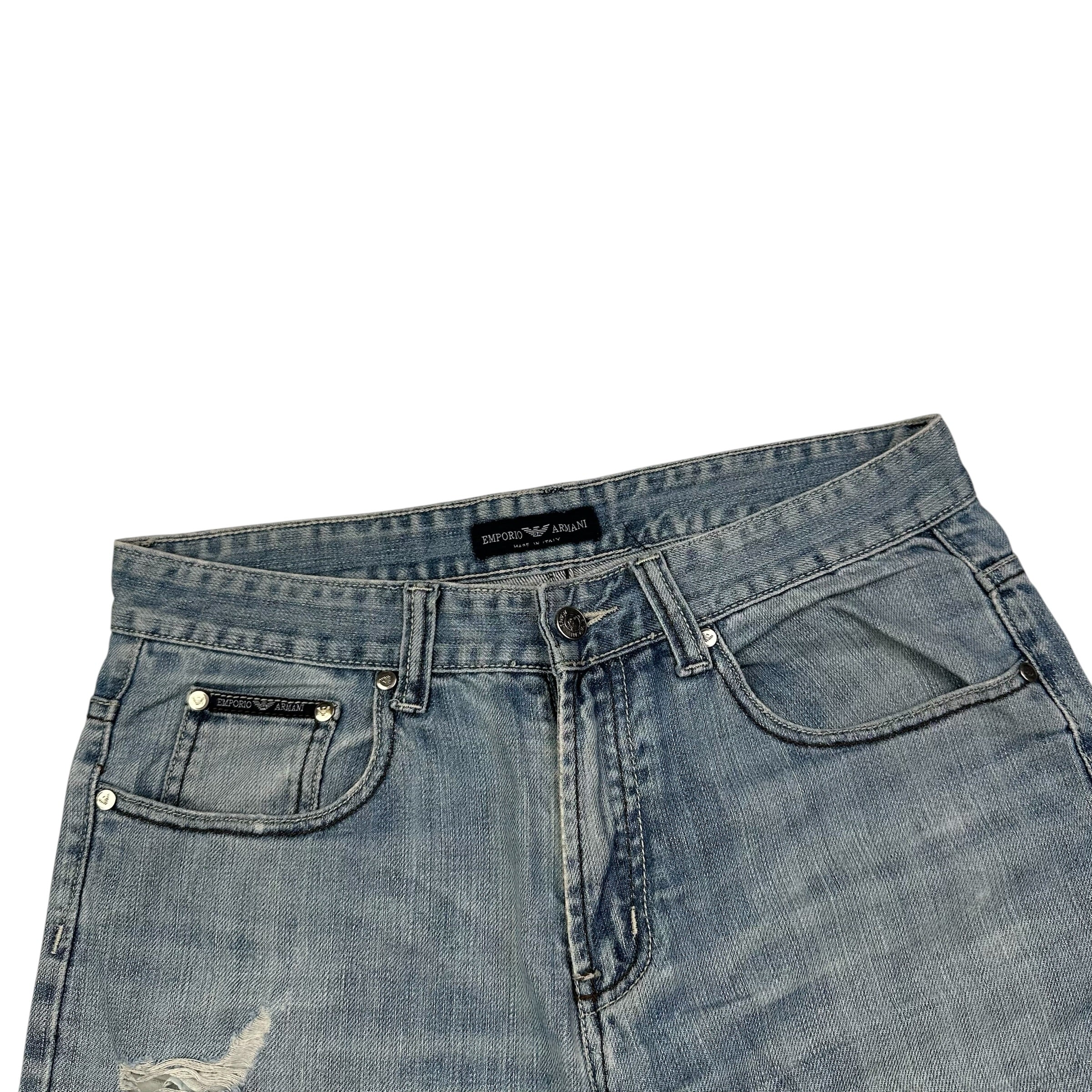 Armani Big Print Jeans (S)