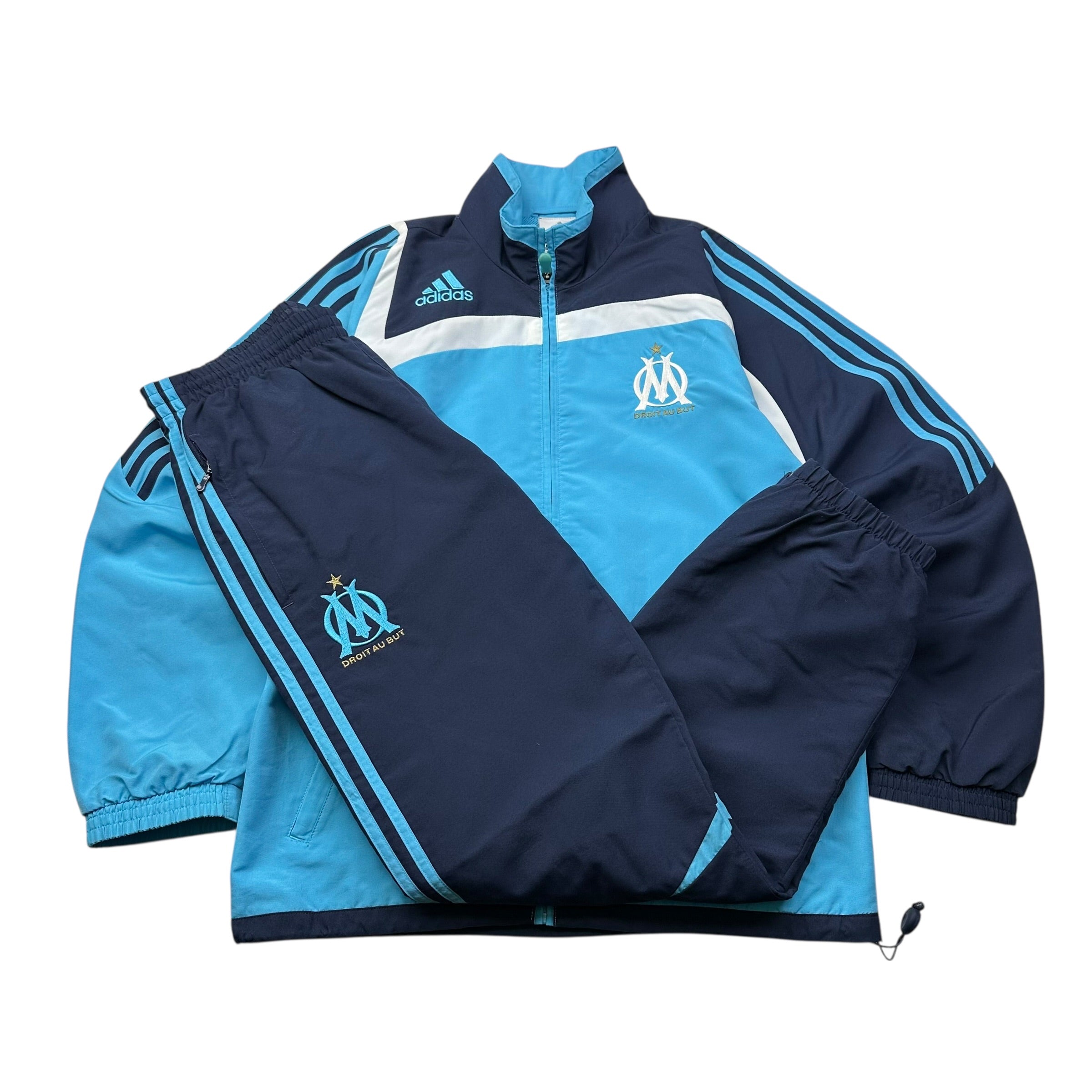 Adidas Olympique Marseille Tracksuit (S)