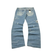 Dolce & Gabbana Big Print Jeans (M)