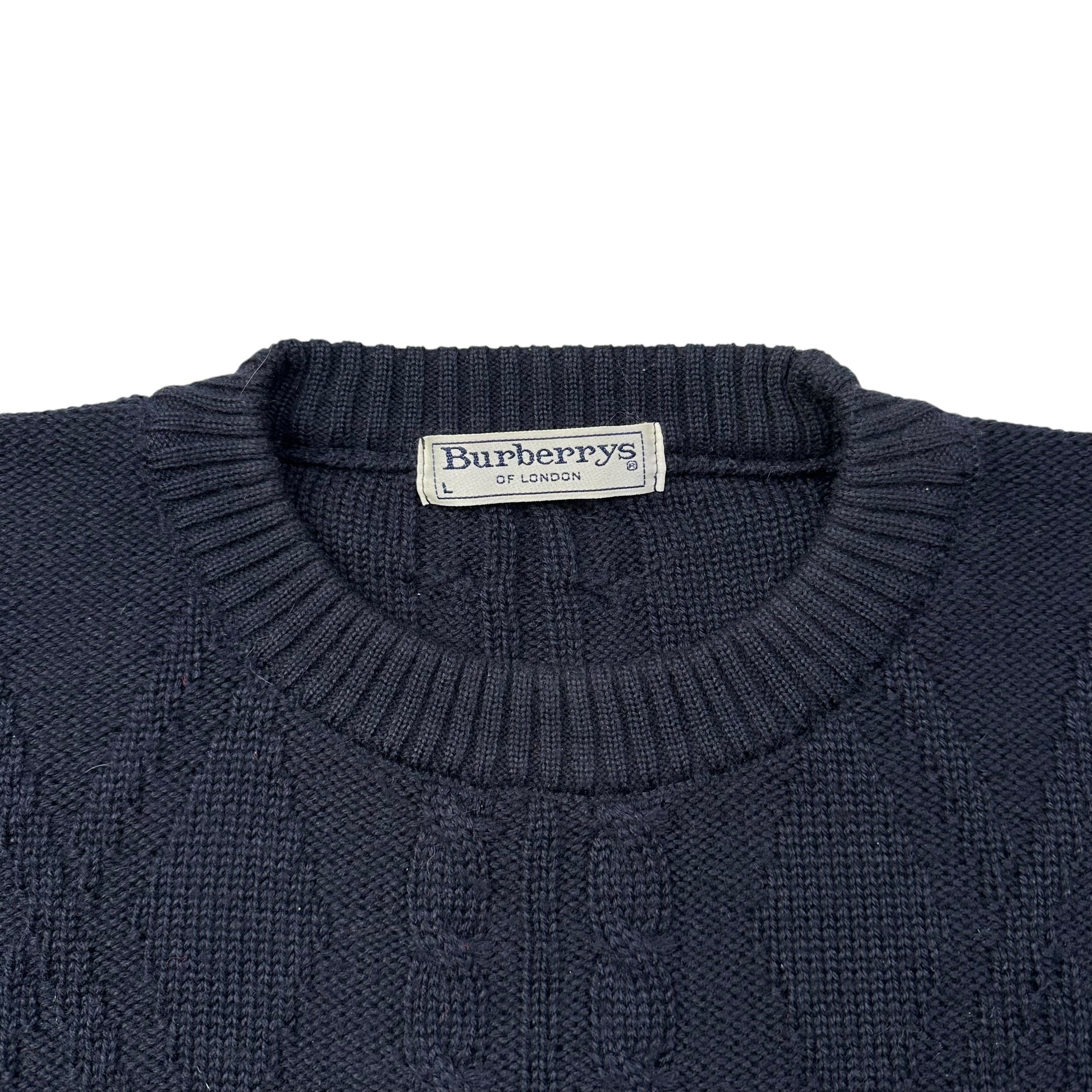 Vintage Burberry Sweater (L)