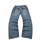Armani Big Print Jeans (M)