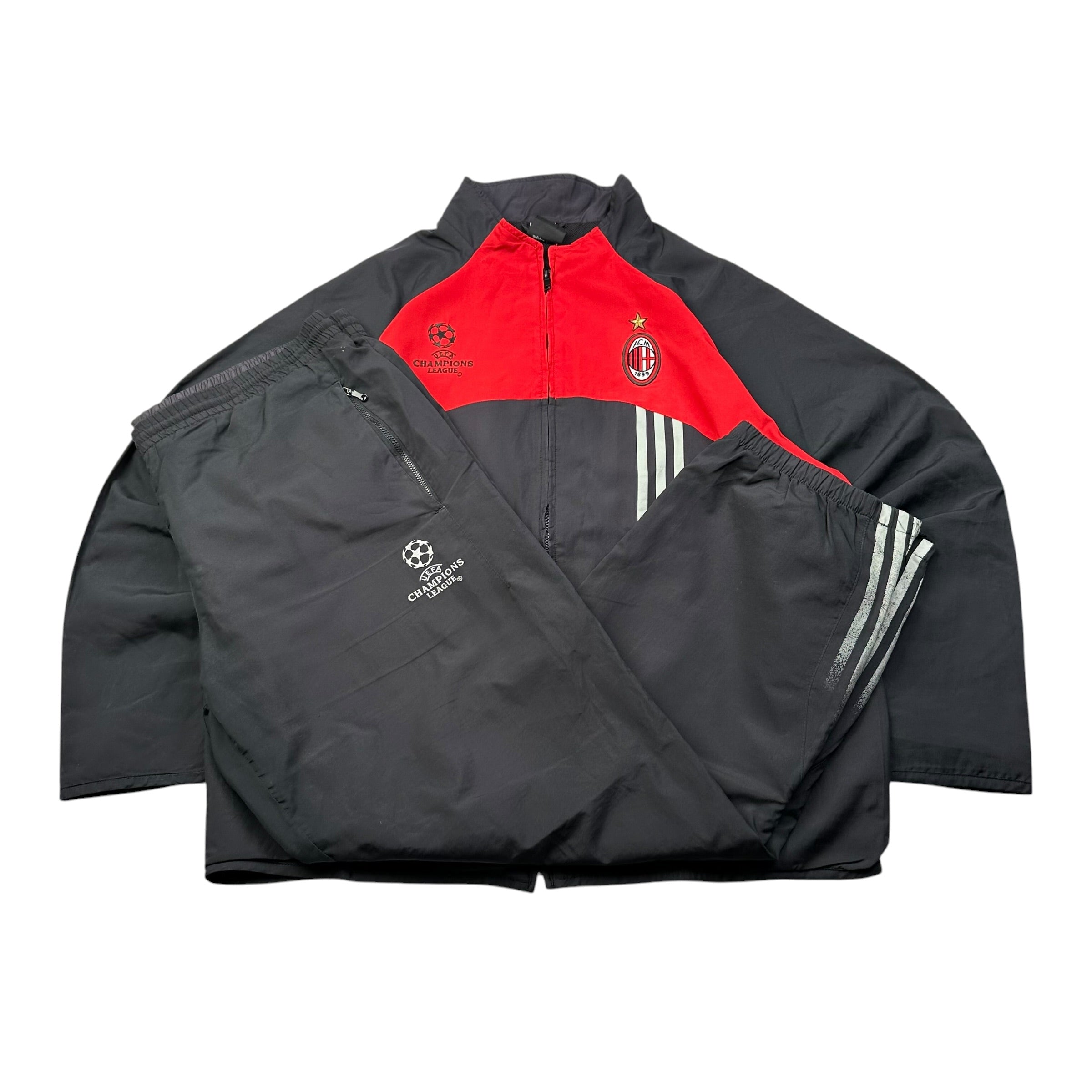 Adidas AC Milan Tracksuit (XL)