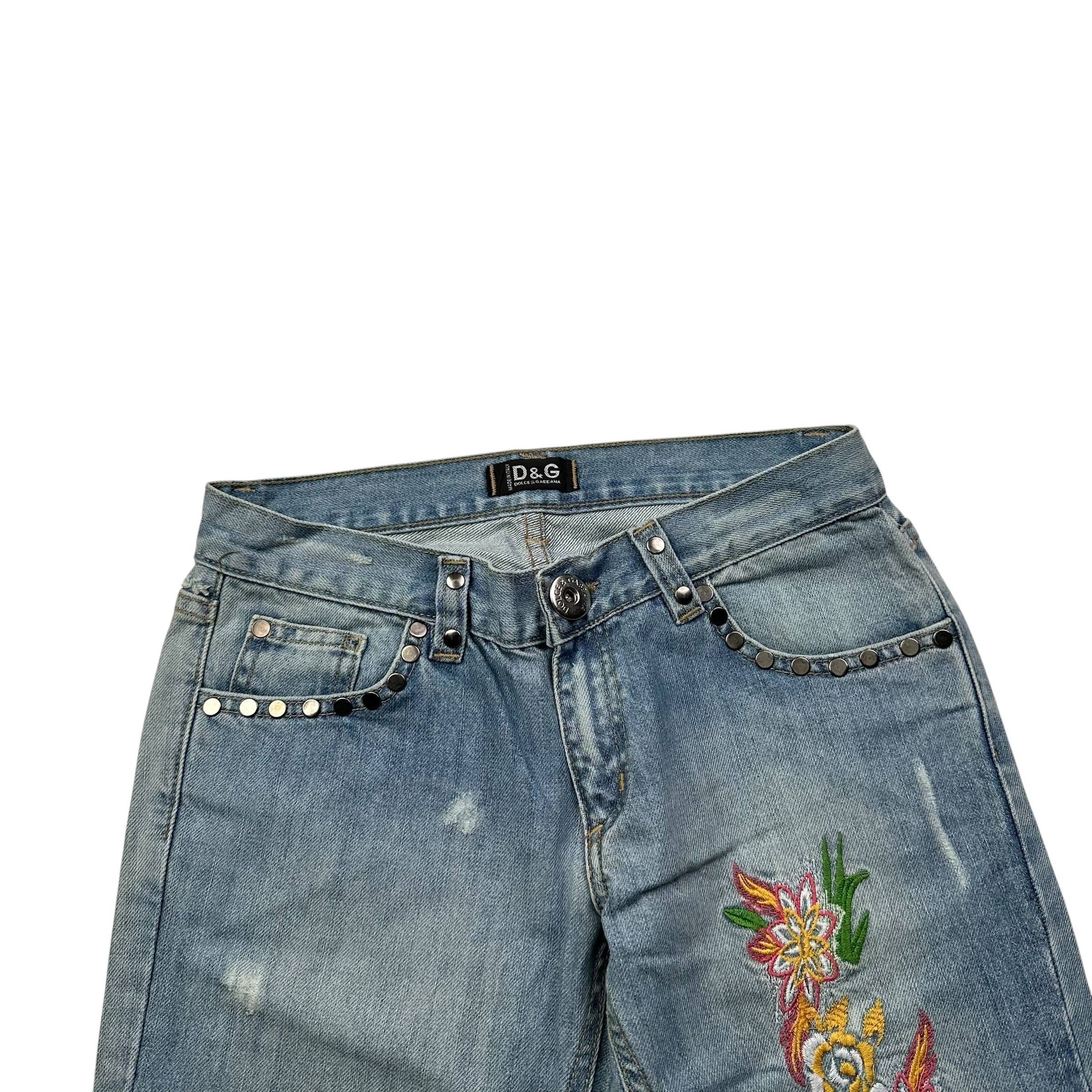 Dolce & Gabbana Big Print Jeans (S)