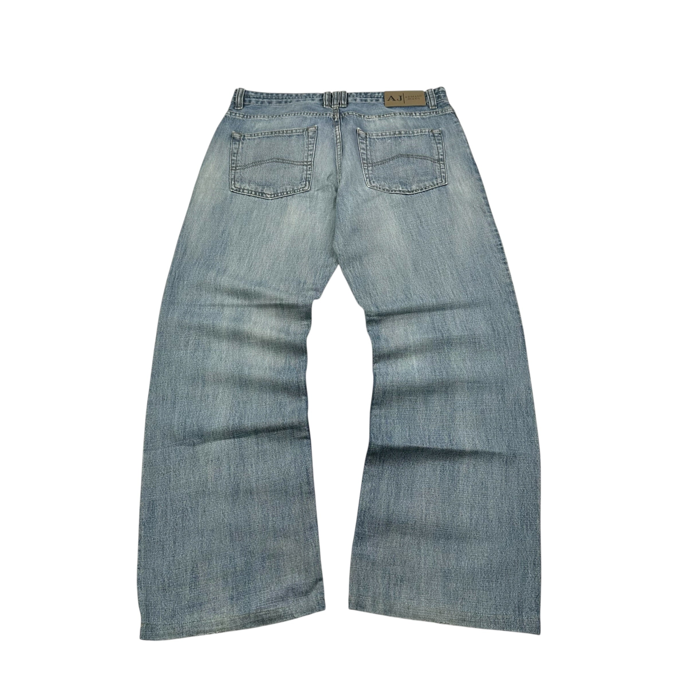 Armani Big Print Jeans (L)