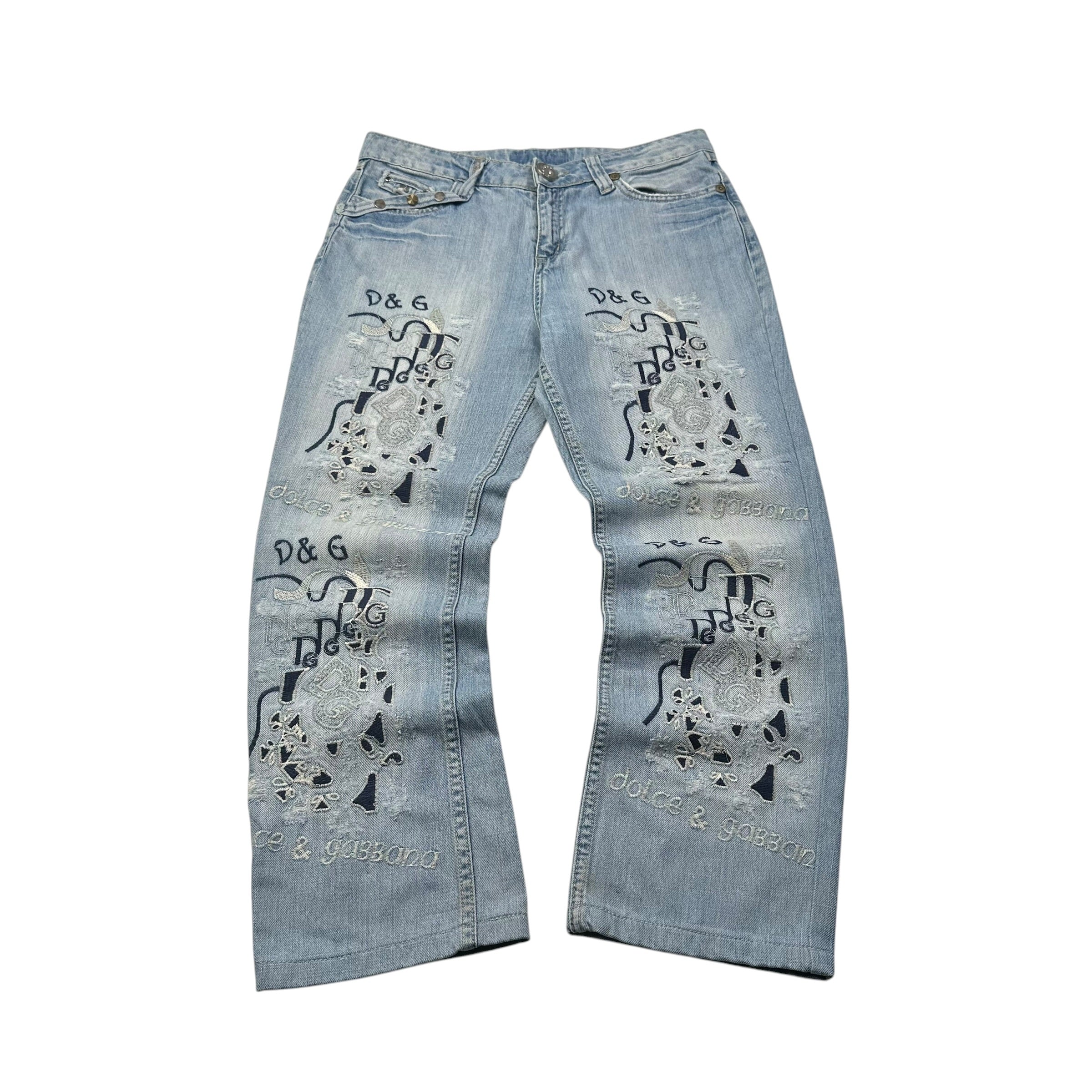 Dolce & Gabbana Big Logo Jeans (S)