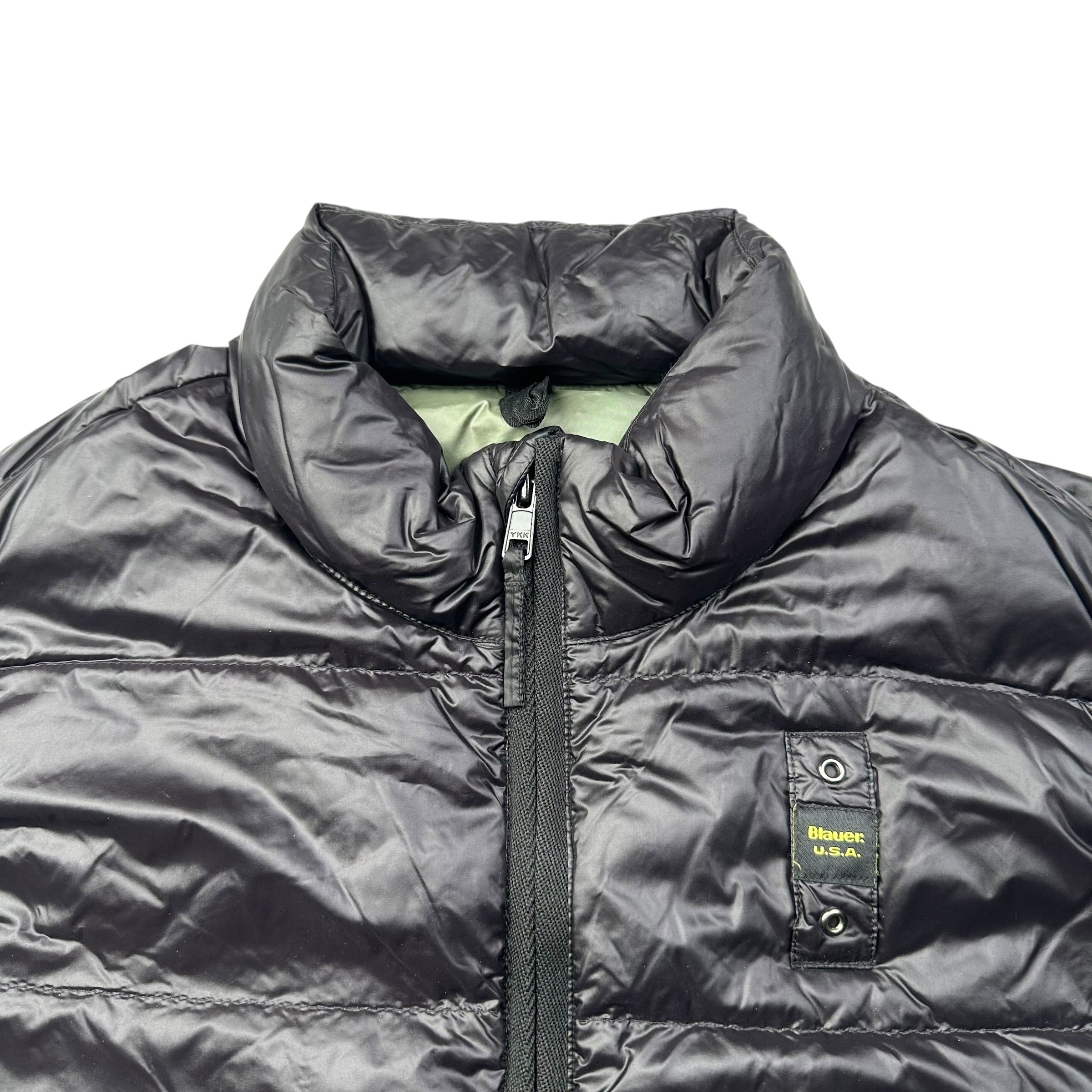 Blauer Puffer Vest (M)