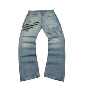 Armani Big Print Jeans (M)