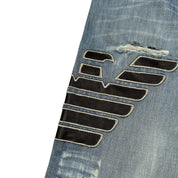 Armani Big Print Jeans (L)