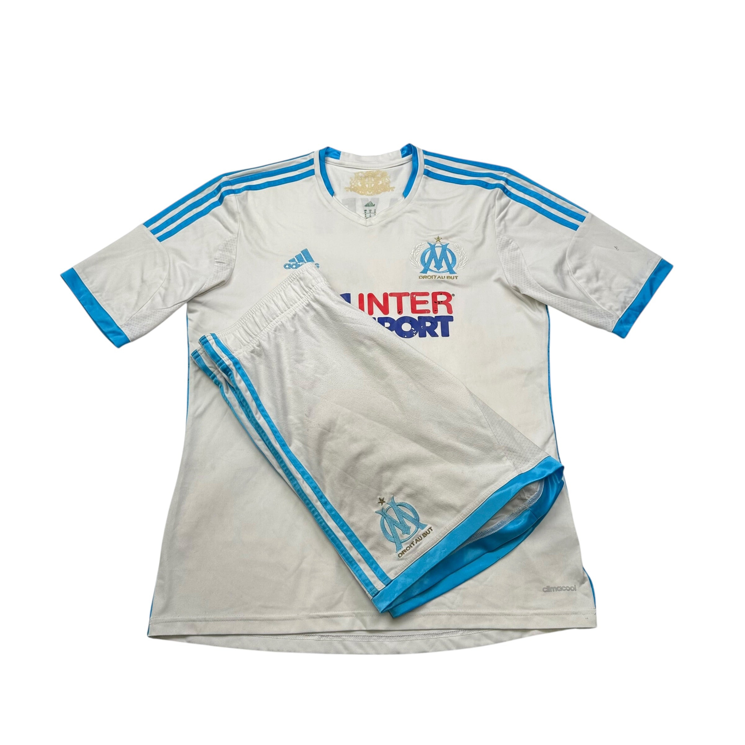 Adidas Olympique Marseille Jersey Tracksuit (M)