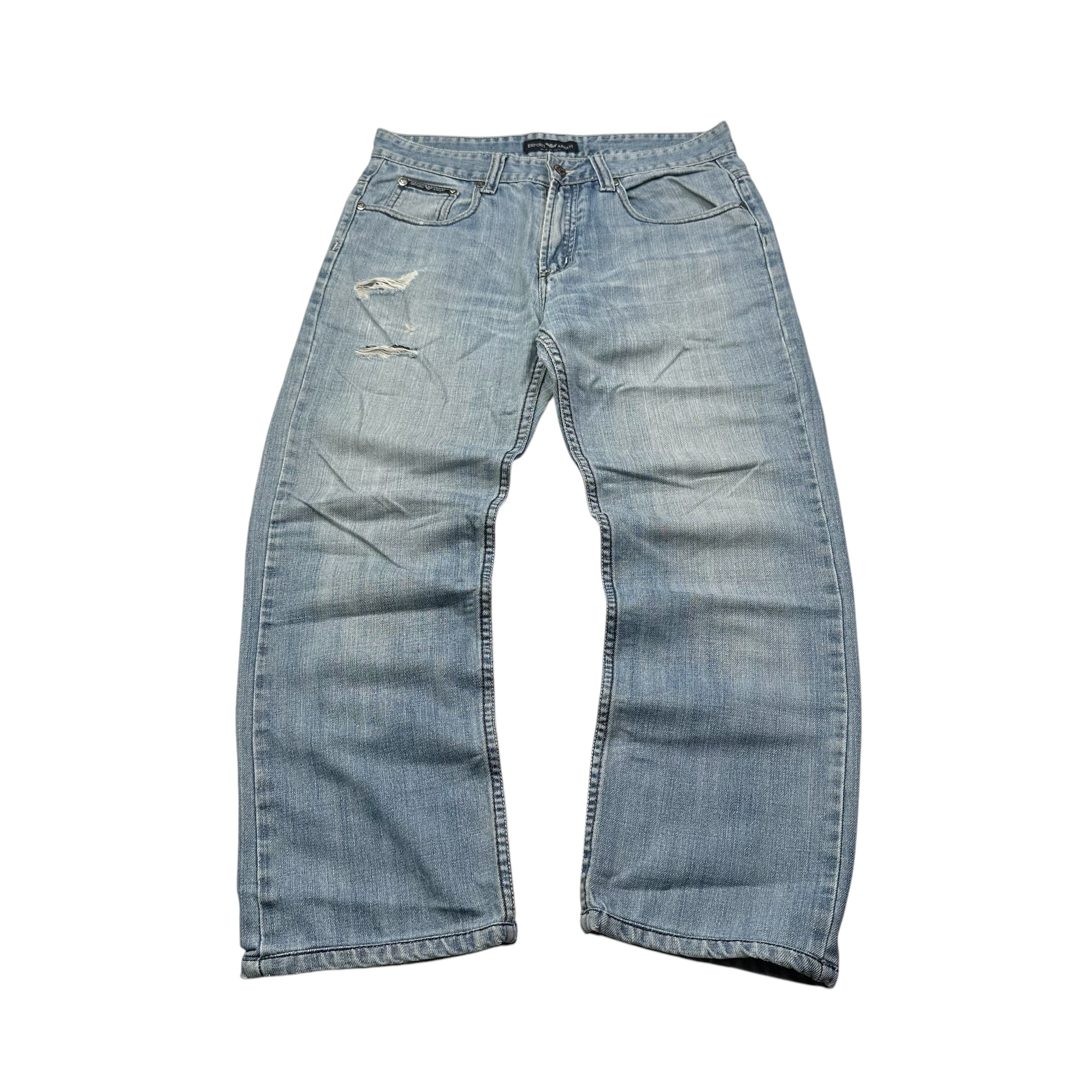 Armani Big Print Jeans (S)