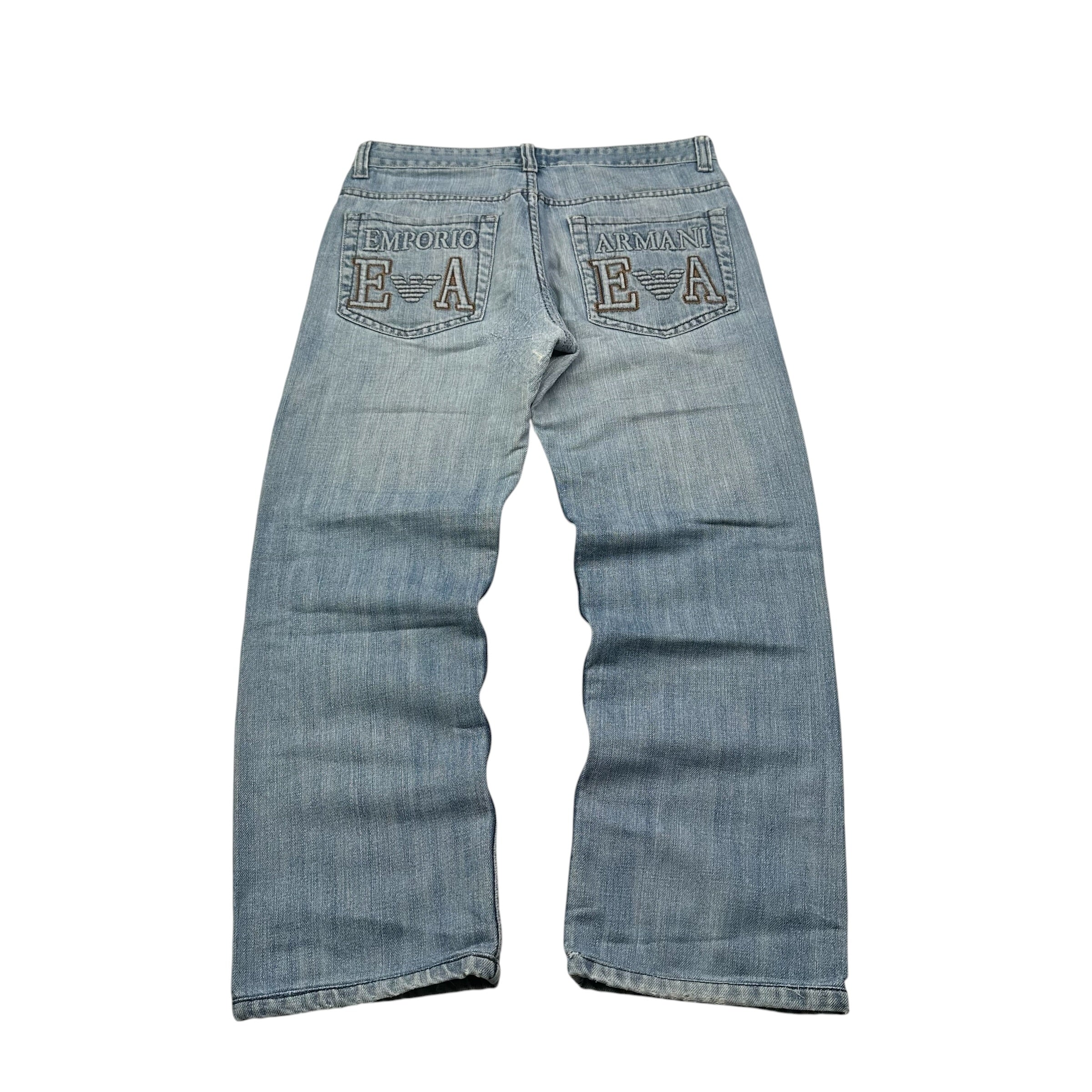 Armani Big Print Jeans (S)
