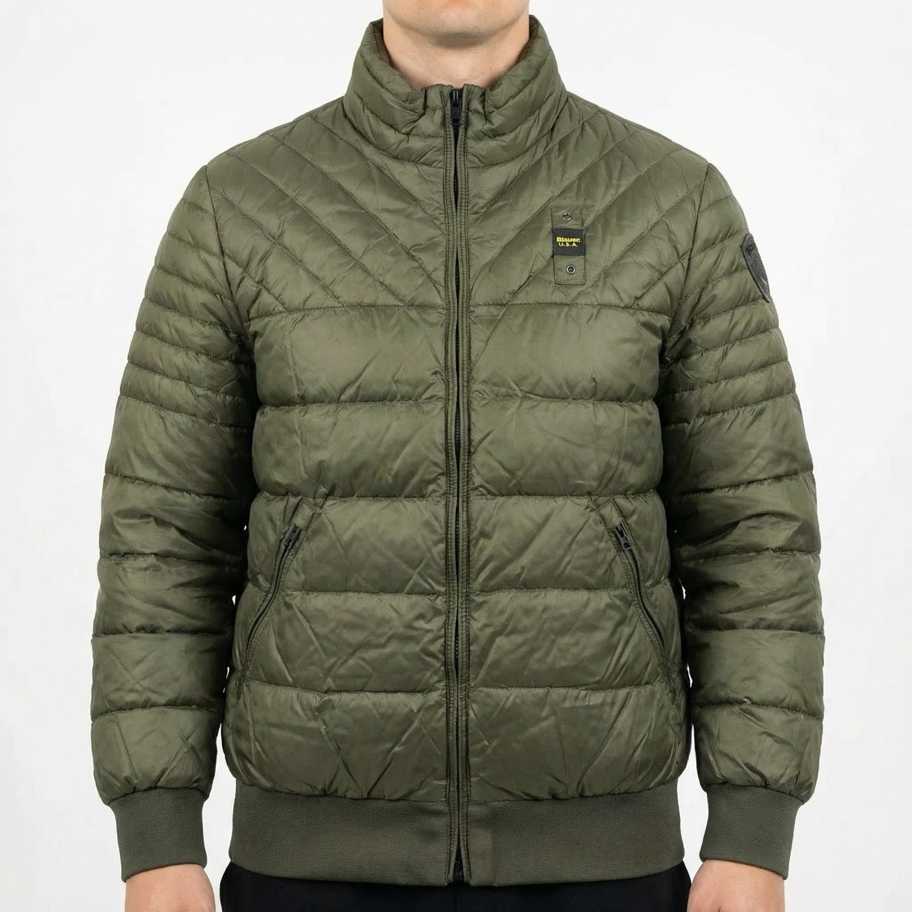 Blauer Puffer Jacket (S)