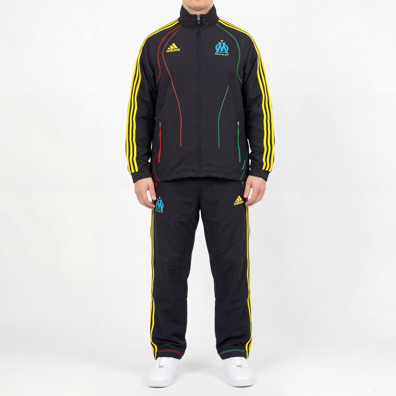 Adidas Olympique Marseille Tracksuit (L)