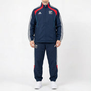 Adidas Olympique Lyon Tracksuit (M)