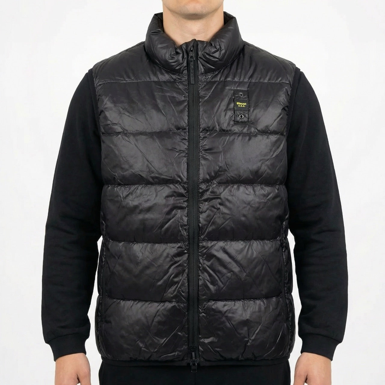 Blauer Puffer Vest (M)