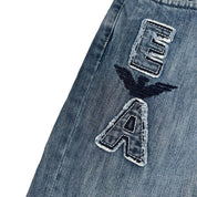 Armani Big Print Jeans (M)