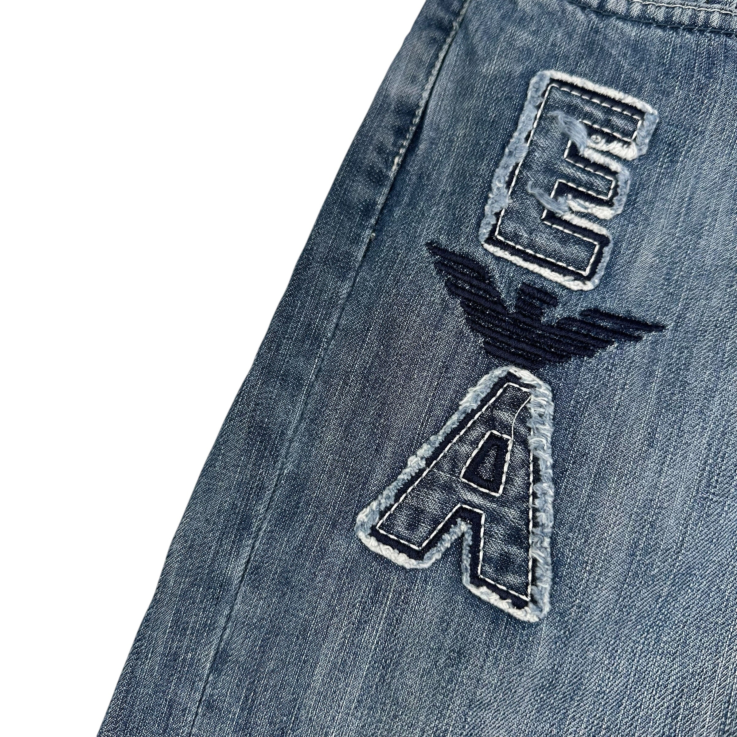 Armani Big Print Jeans (M)