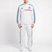 Adidas Olympique Lyon Tracksuit (S)