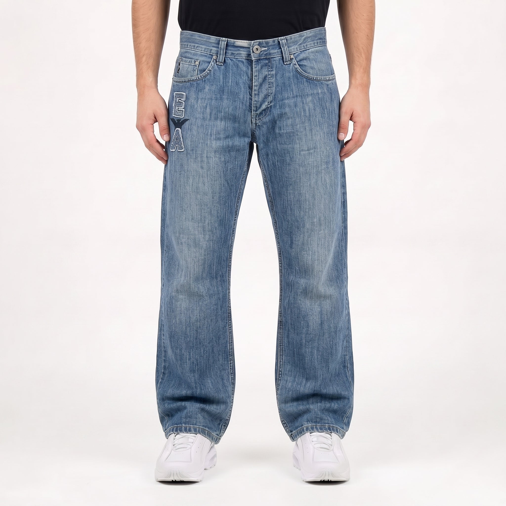Armani Big Print Jeans (M)