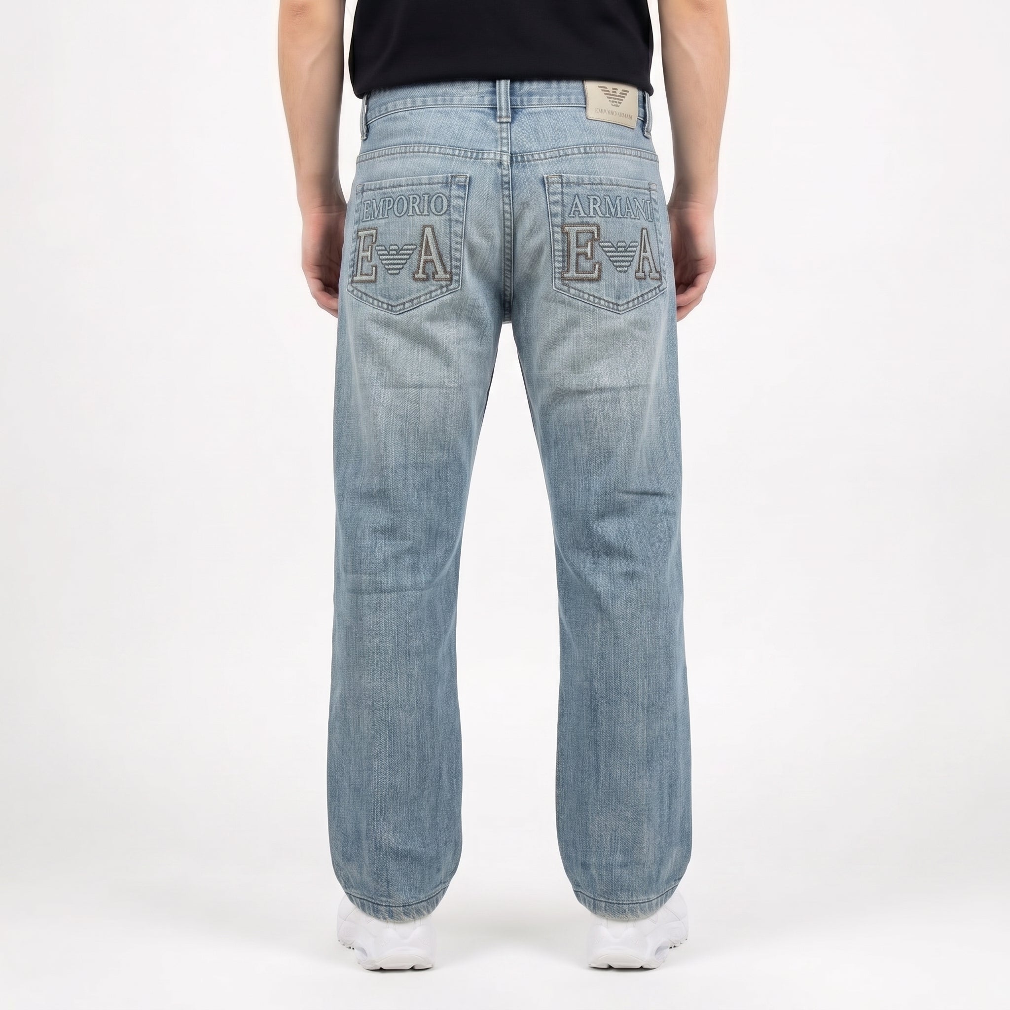 Armani Big Print Jeans (S)