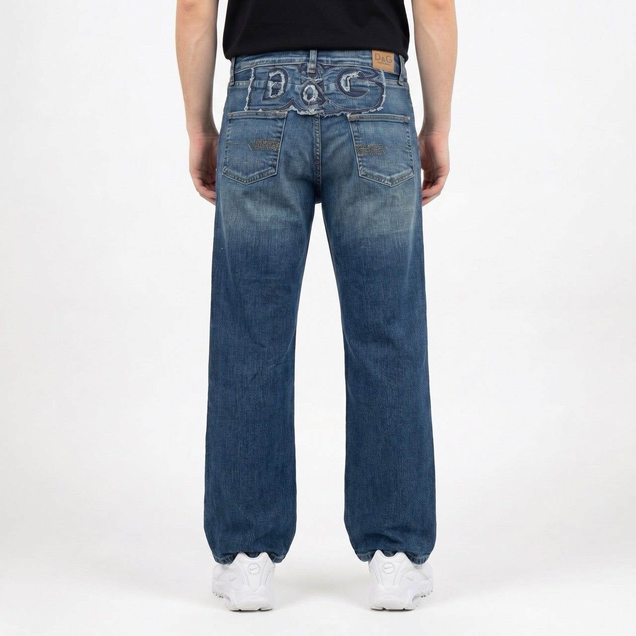 Dolce & Gabbana Big Print Jeans (S)
