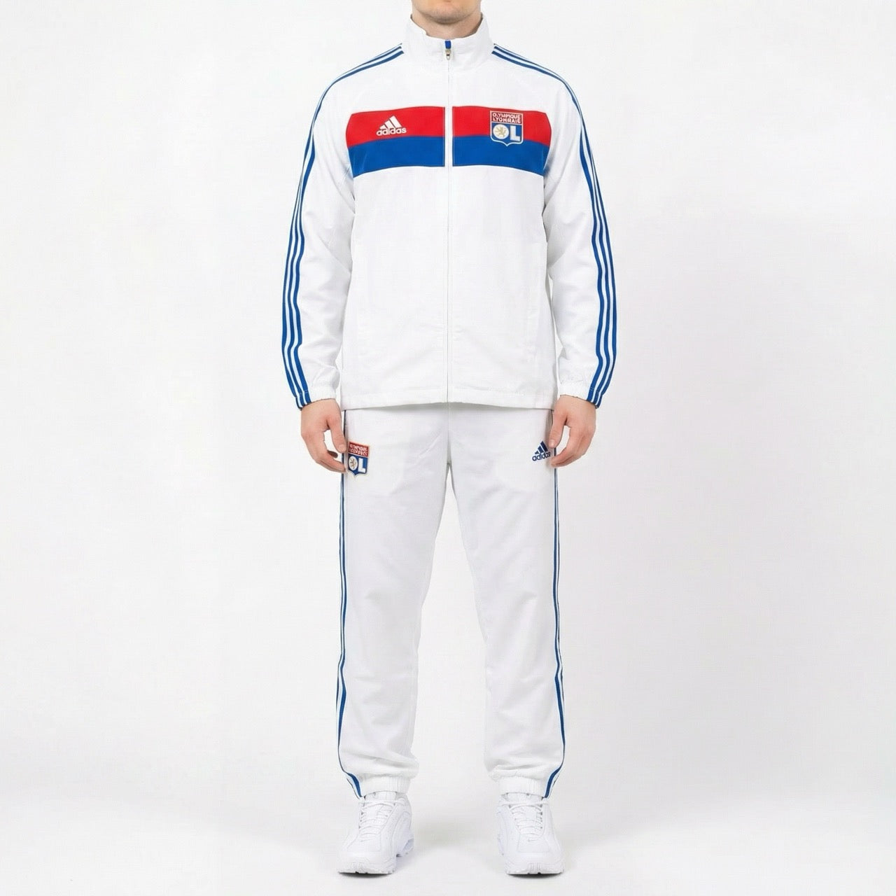 Adidas Olympique Lyon Tracksuit (M)