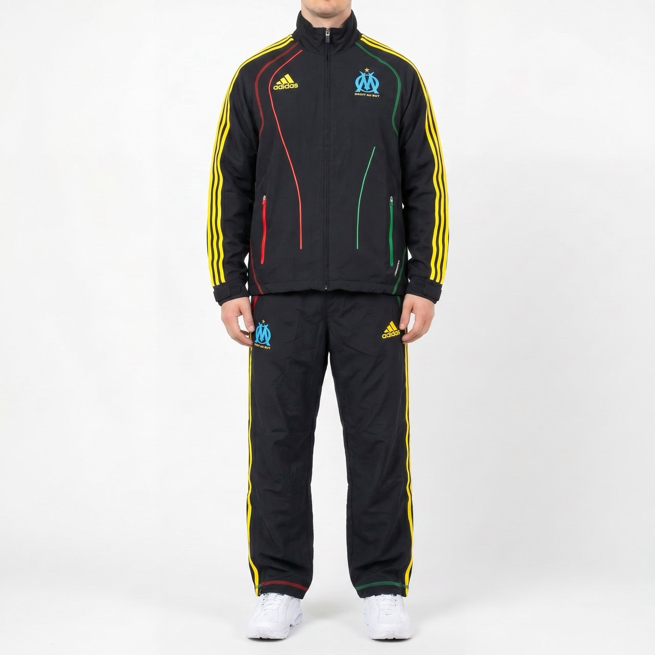 Adidas Olympique Marseille Tracksuit (S)
