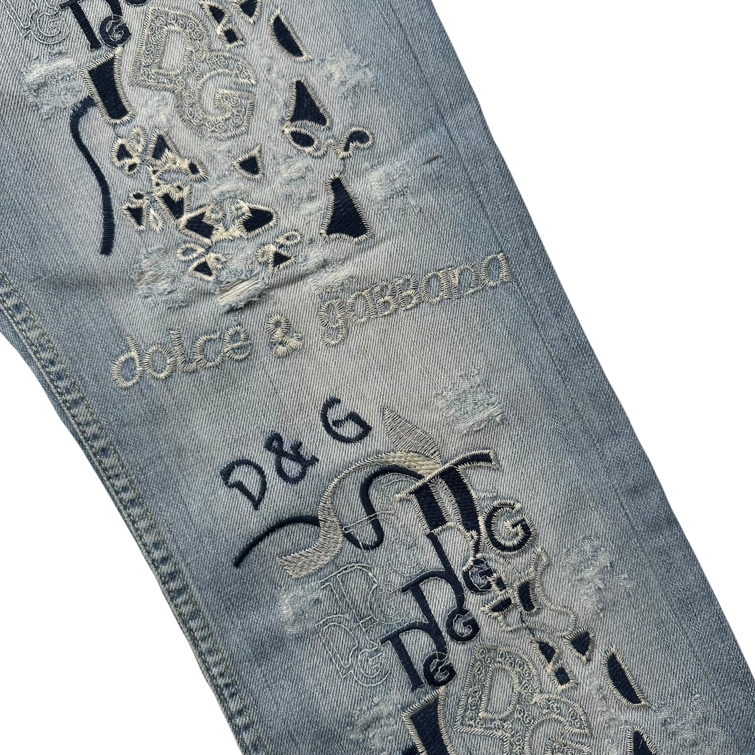 Dolce & Gabbana Big Logo Jeans (S)