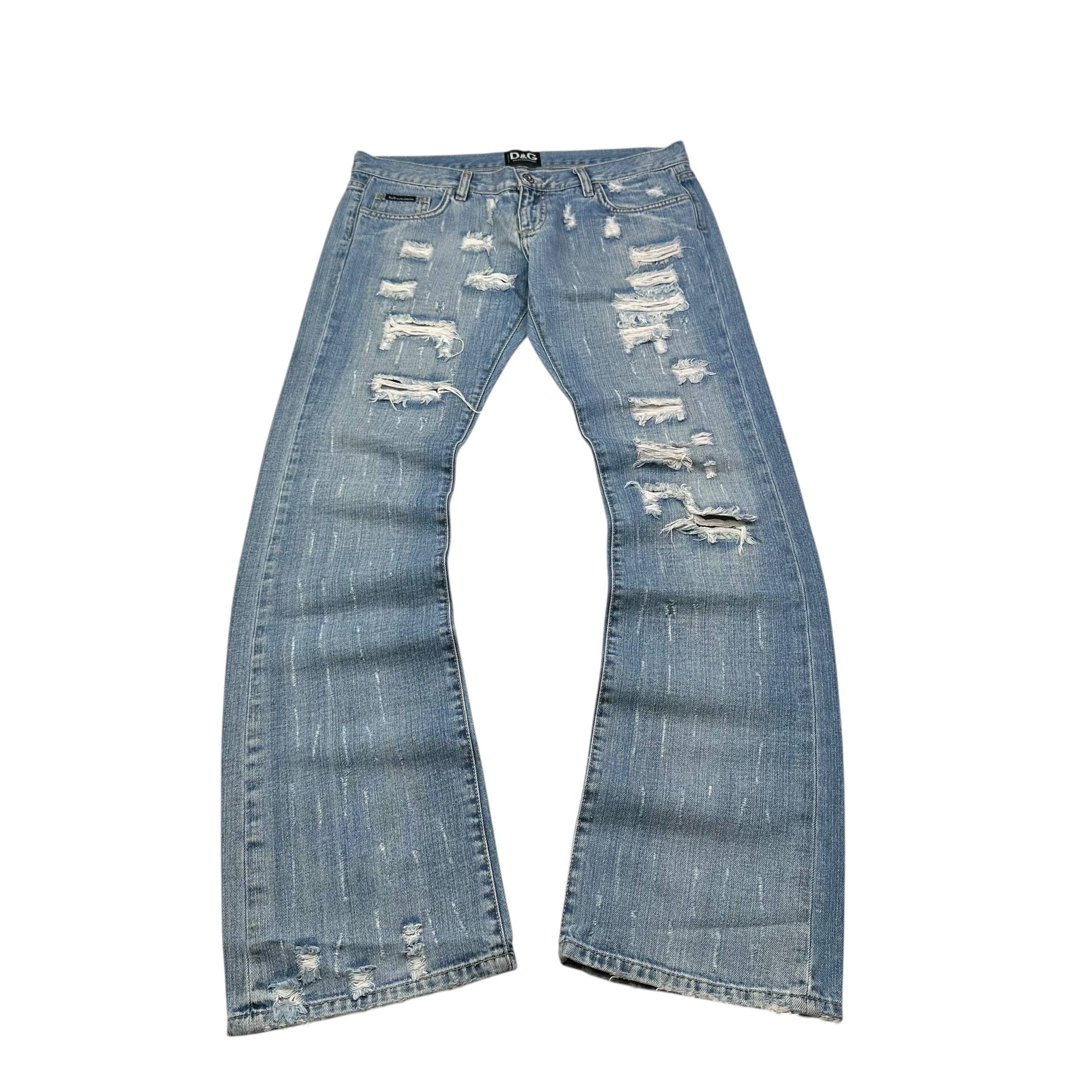 Dolce & Gabbana Big Print Jeans (L)