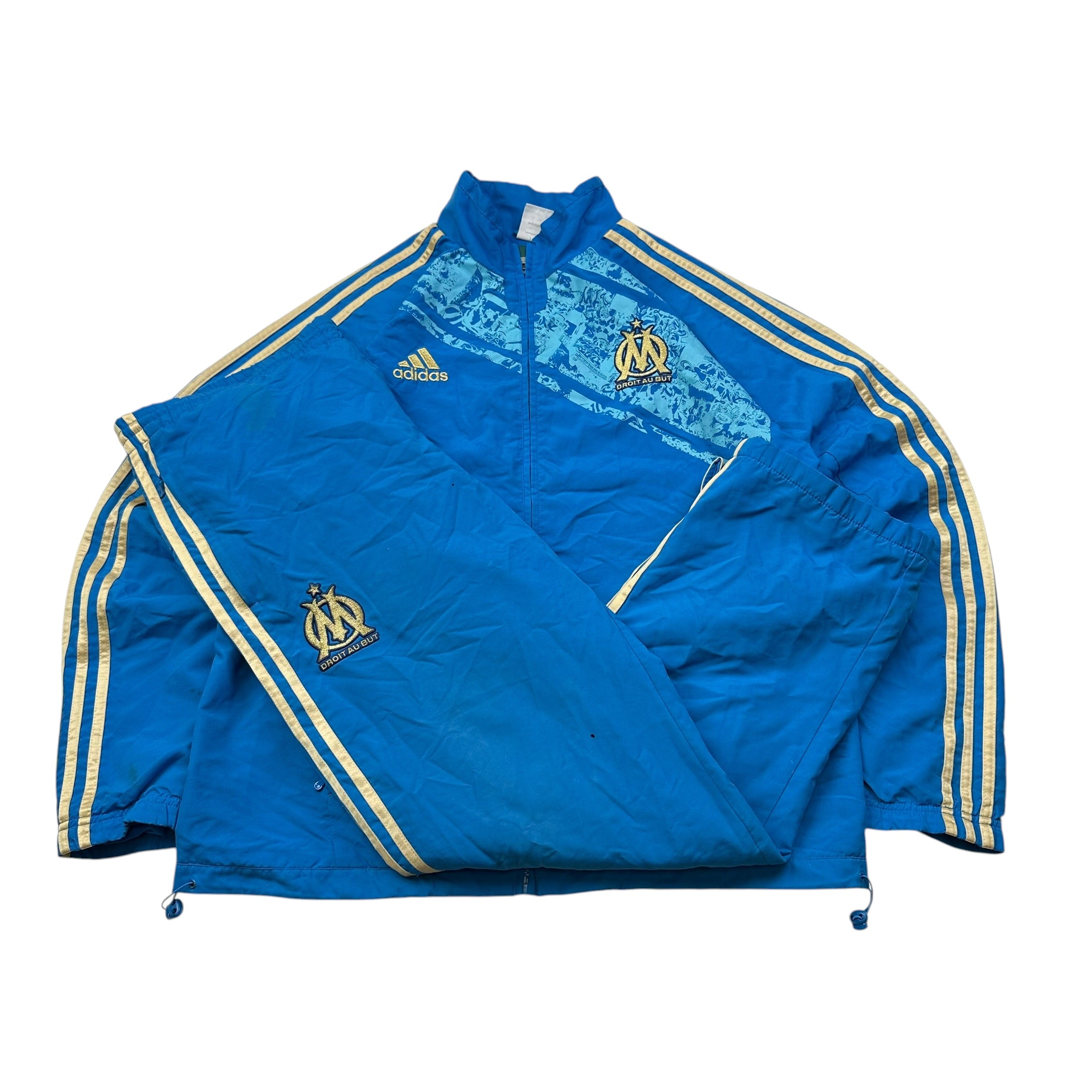 Adidas Olympique Marseille Tracksuit (XL)