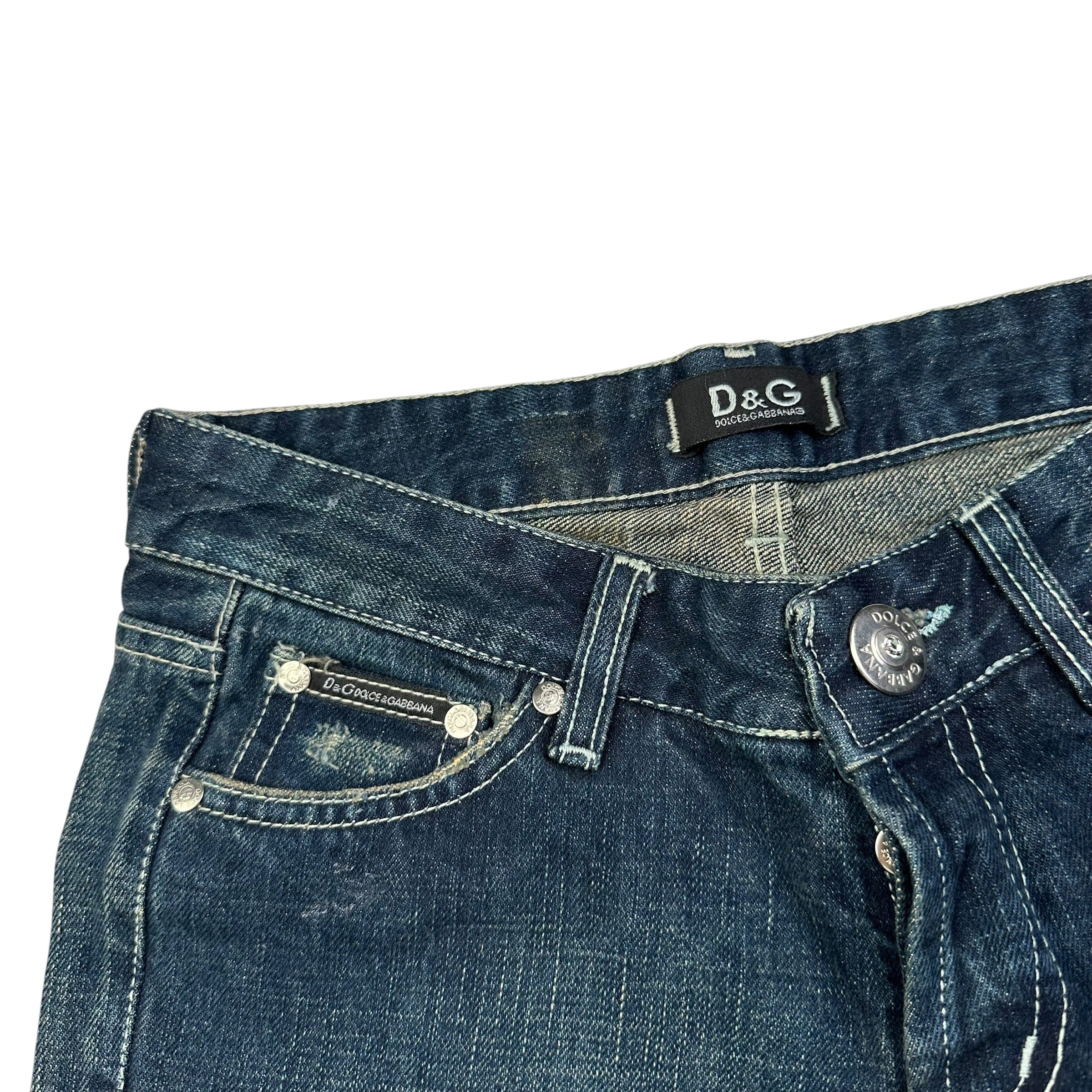 Dolce & Gabbana Big Print Jeans (S)