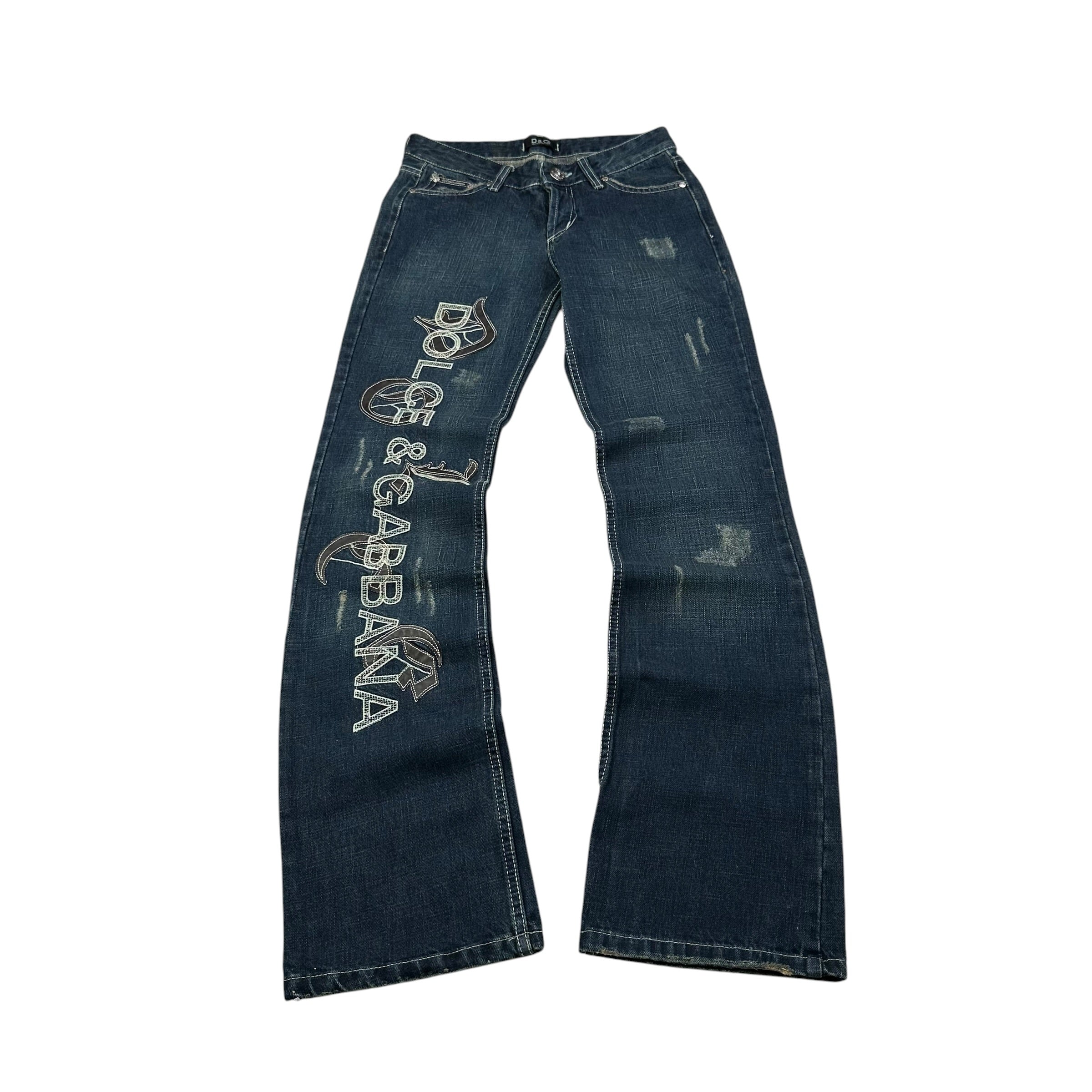 Dolce & Gabbana Big Print Jeans (S)