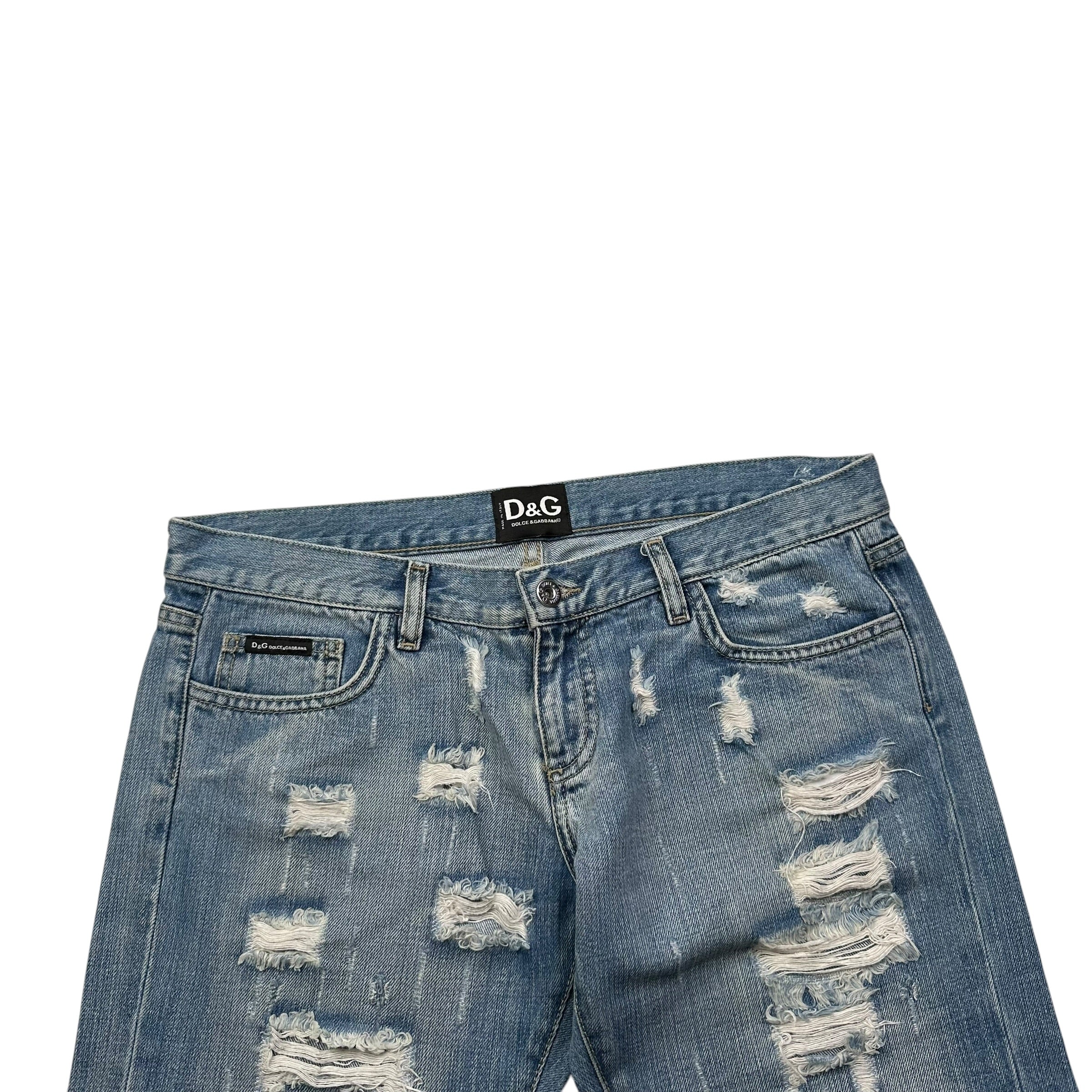 Dolce & Gabbana Big Print Jeans (L)