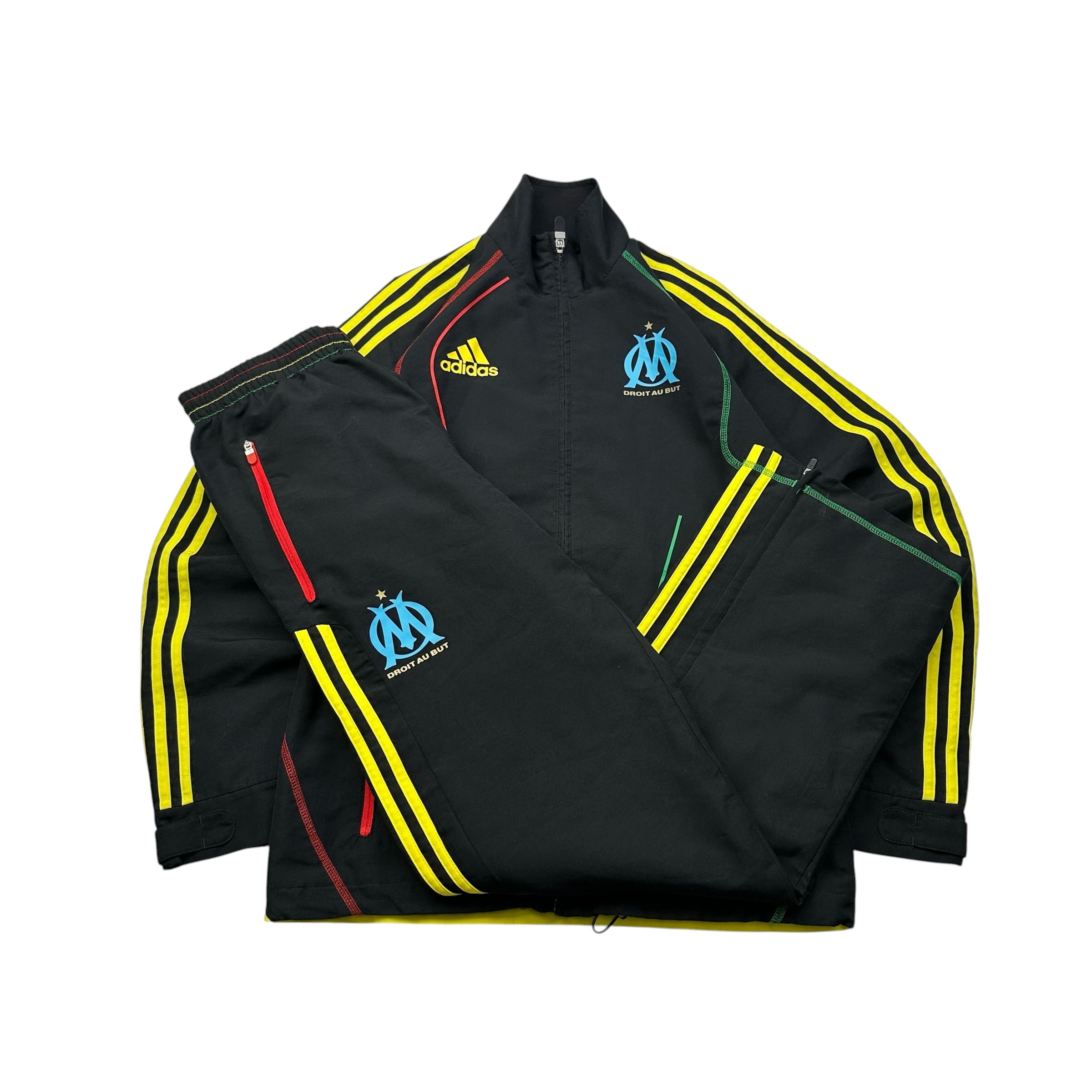 Adidas Olympique Marseille Tracksuit (S)