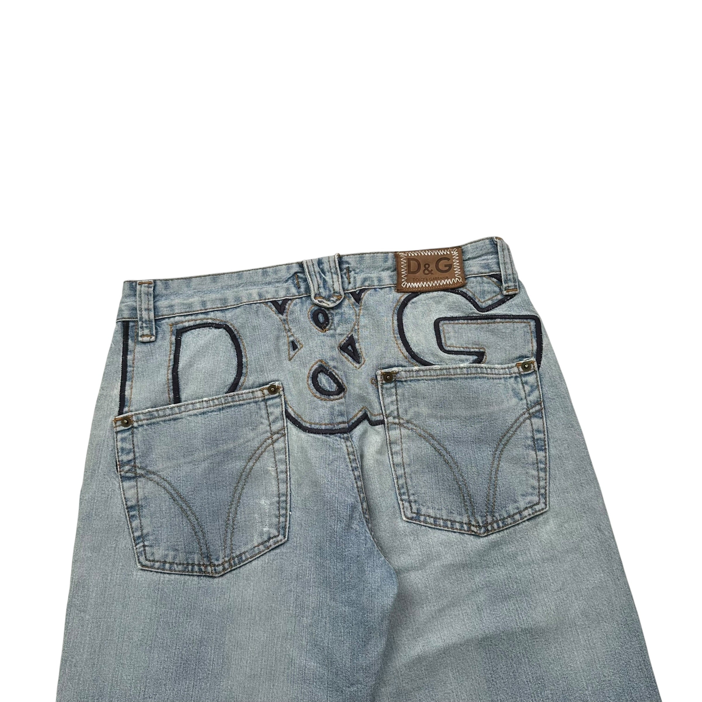 Dolce & Gabbana Big Print Jeans (S)