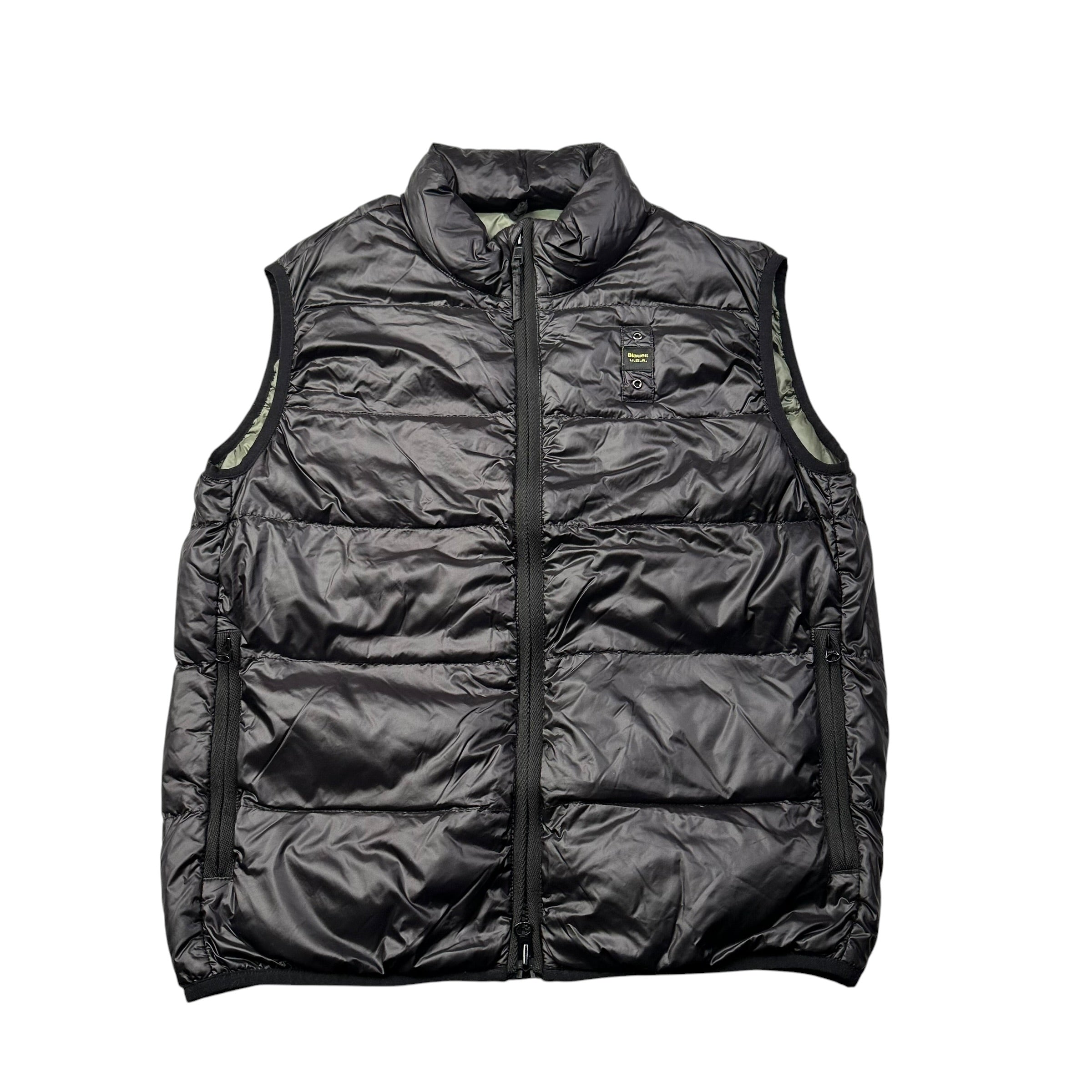 Blauer Puffer Vest (M)