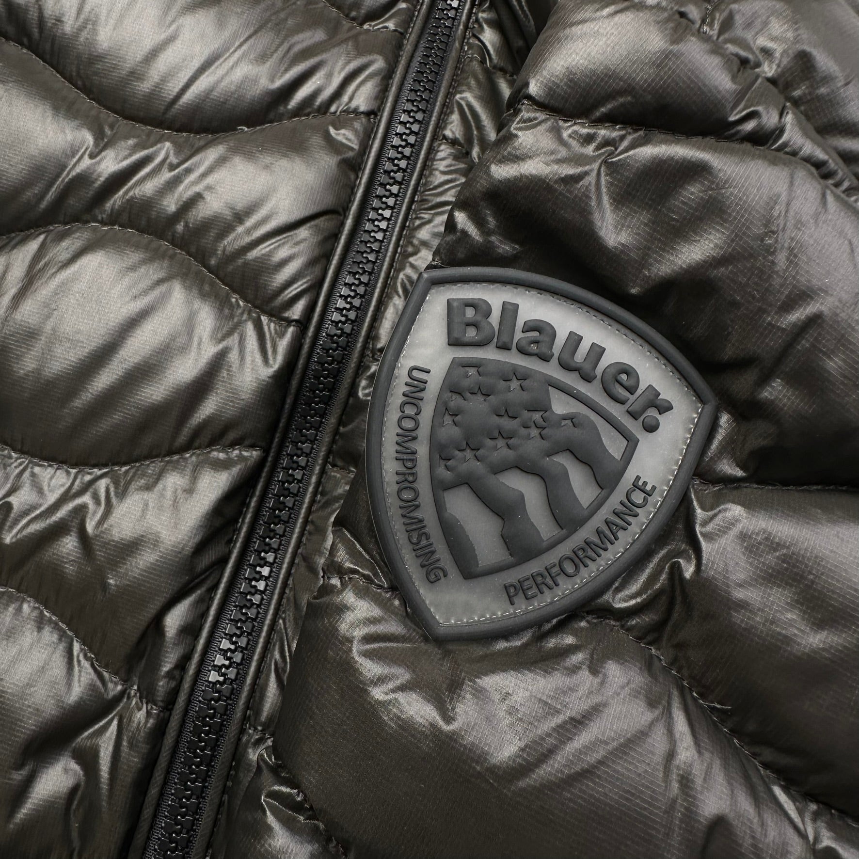 Blauer Puffer Jacket (S)