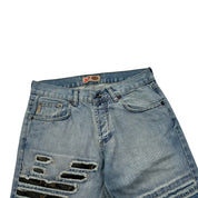 Armani Big Print Jeans (M)