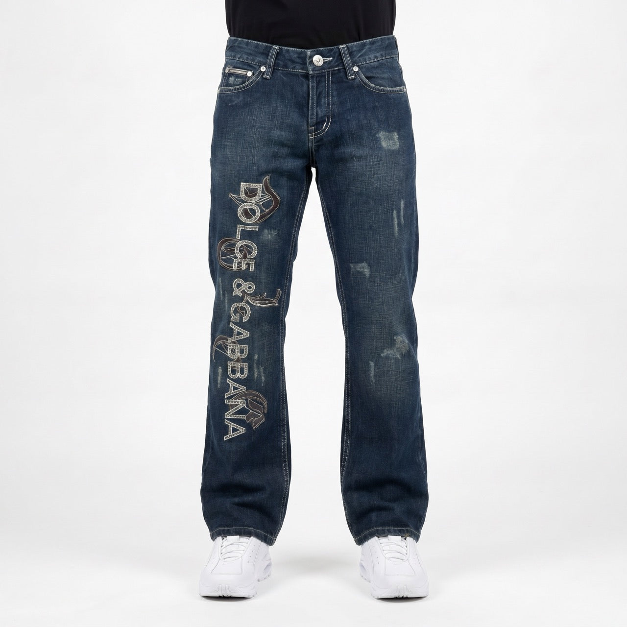 Dolce & Gabbana Big Print Jeans (S)