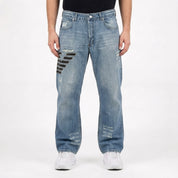 Armani Big Print Jeans (L)