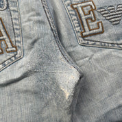 Armani Big Print Jeans (S)