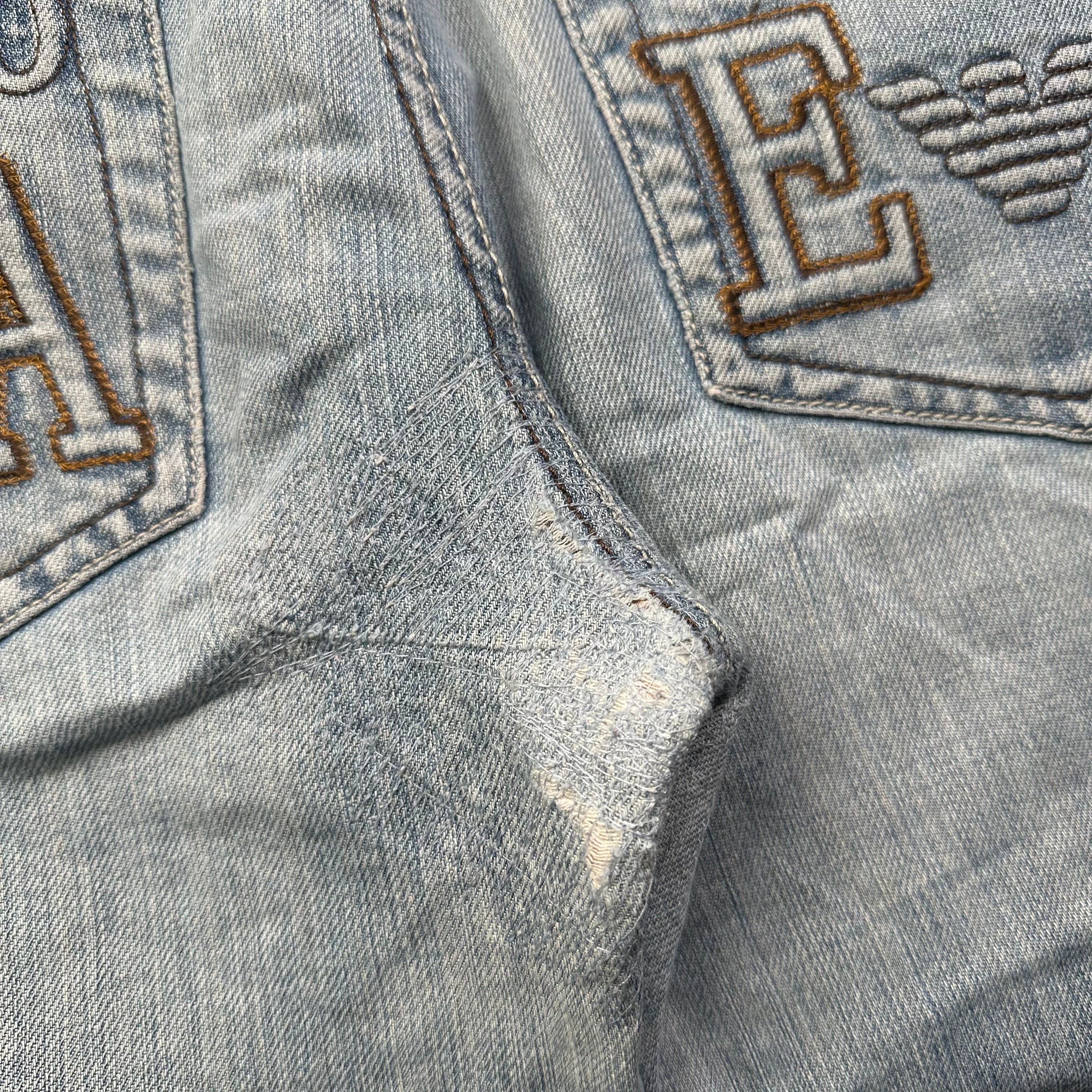 Armani Big Print Jeans (S)