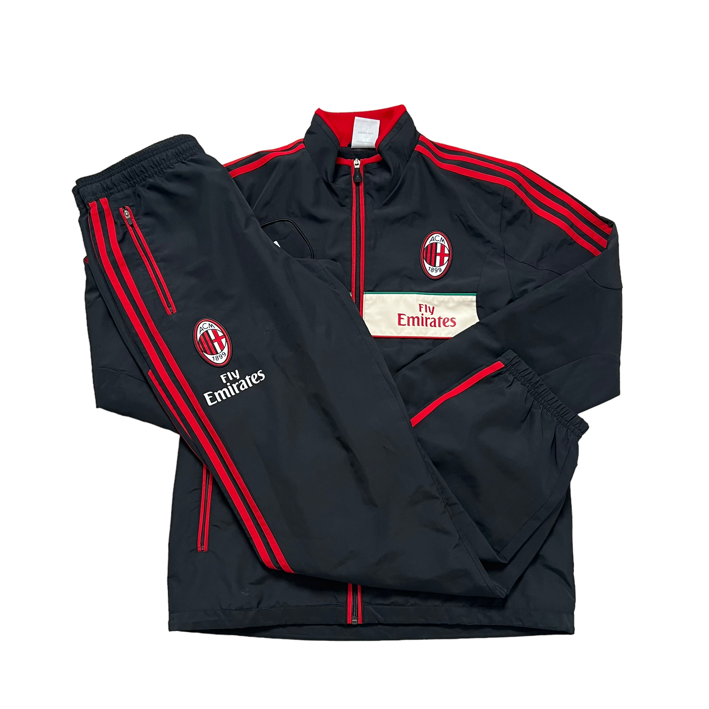 Adidas AC Milan Tracksuit (L) KikiVintage