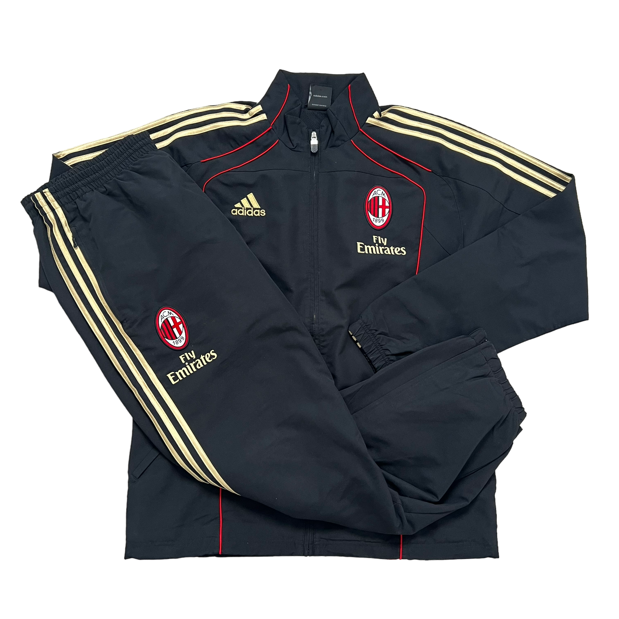 Adidas AC Milan Tracksuit (XL) KikiVintage
