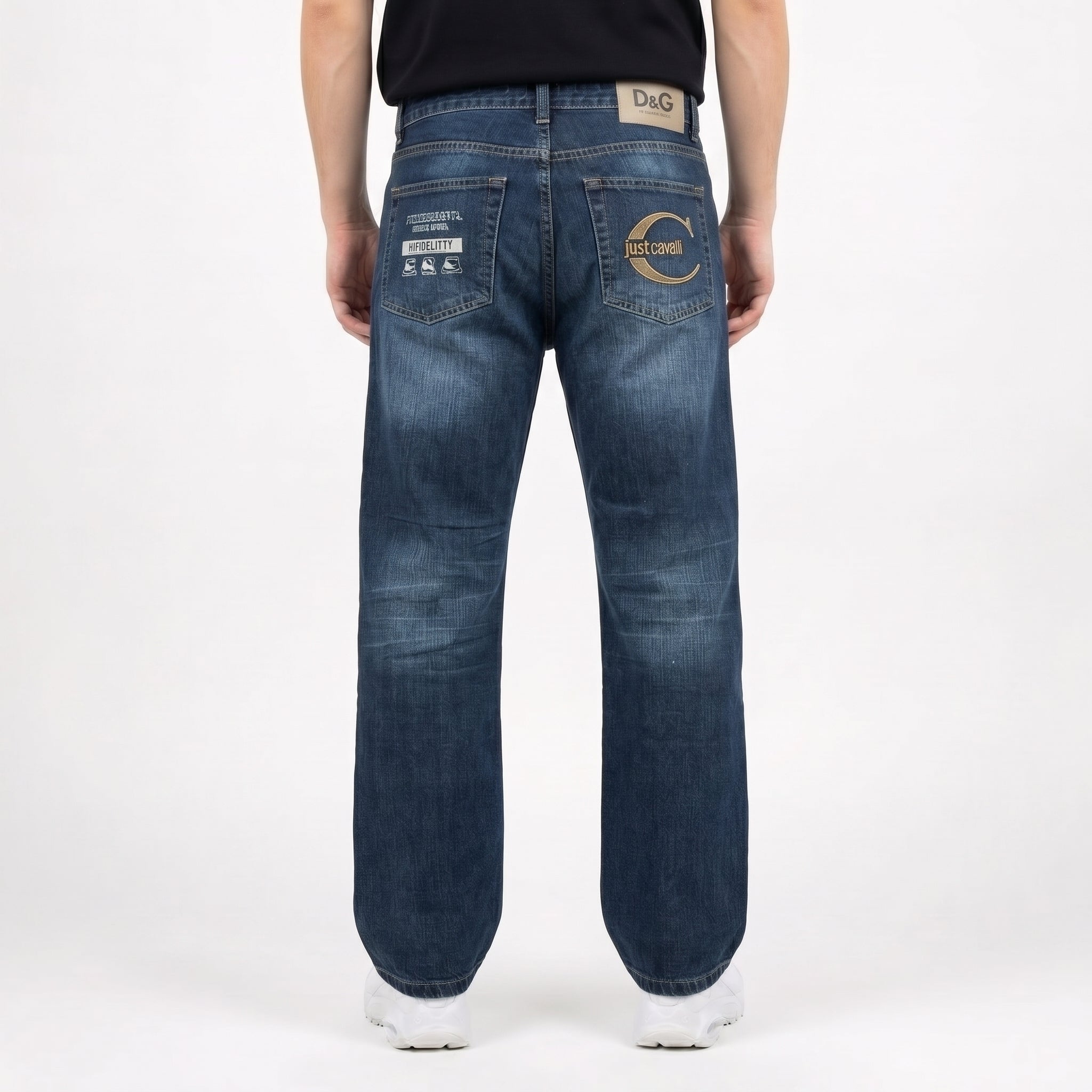 Dolce & Gabbana Big Print Jeans (S)