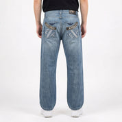 Armani Big Print Jeans (M)